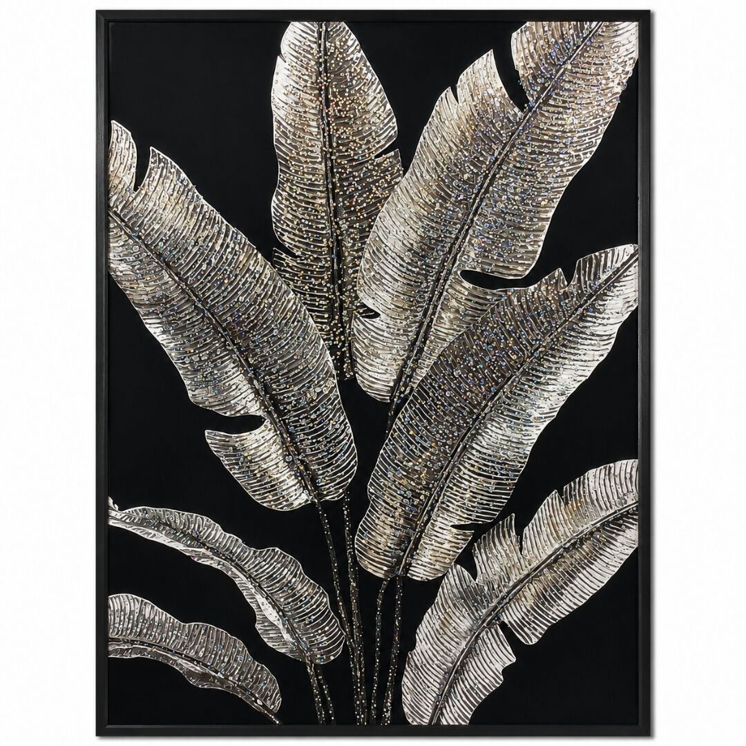 Epoksi Yaprak Tablo 85x125cm