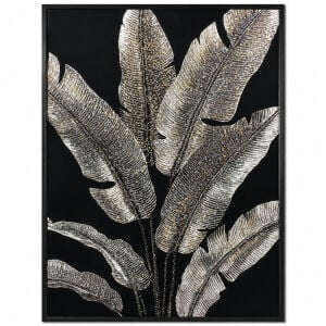 Epoksi Yaprak Tablo 85x125cm