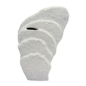 Dekoratif Kayaç Obje 19x26cm Beyaz