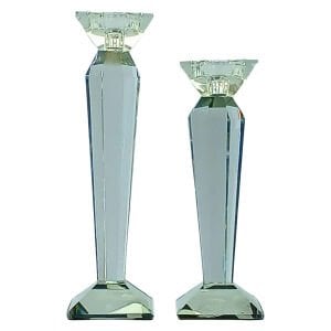 2li Set Kristal Şamdan 9x32cm