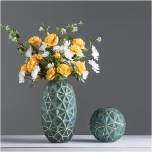 2li Set Cubic Vazo 19x34cm