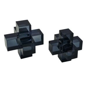 2li Set Küp Füme 9x9cm