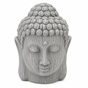Buda Büst Taş Rengi 35x50cm