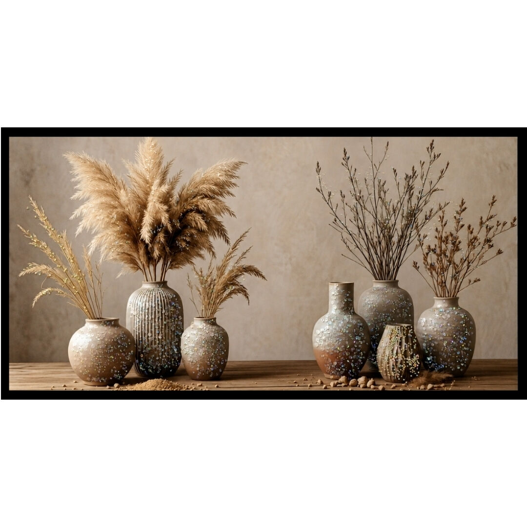 Epoksi Vazolar Tablo 75x145cm