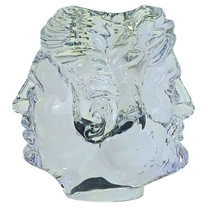 İnsan Figürlü Kristal Vazo 16x18cm