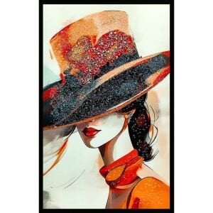 Epoksi Şapkalı Tablo 75x115cm