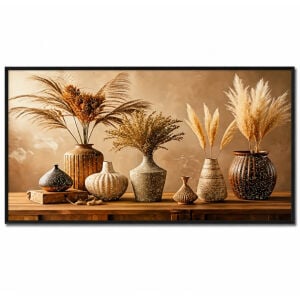 Epoksi Vazolar Tablo 75x145cm