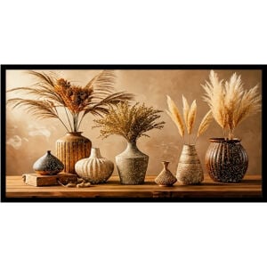 Epoksi Vazolar Tablo 75x145cm