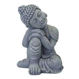 Oturan Buda Taş Rengi 25x33cm