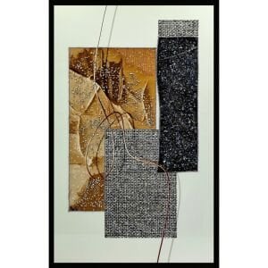 Epoksi Soyut Tablo 75x115cm