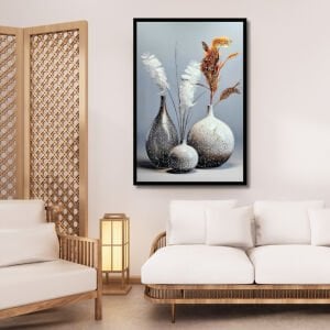 Epoksi Vazolar Tablo 75x115cm