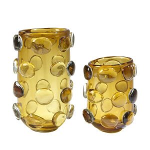 2li Set Cam Vazo Bal 18x29cm