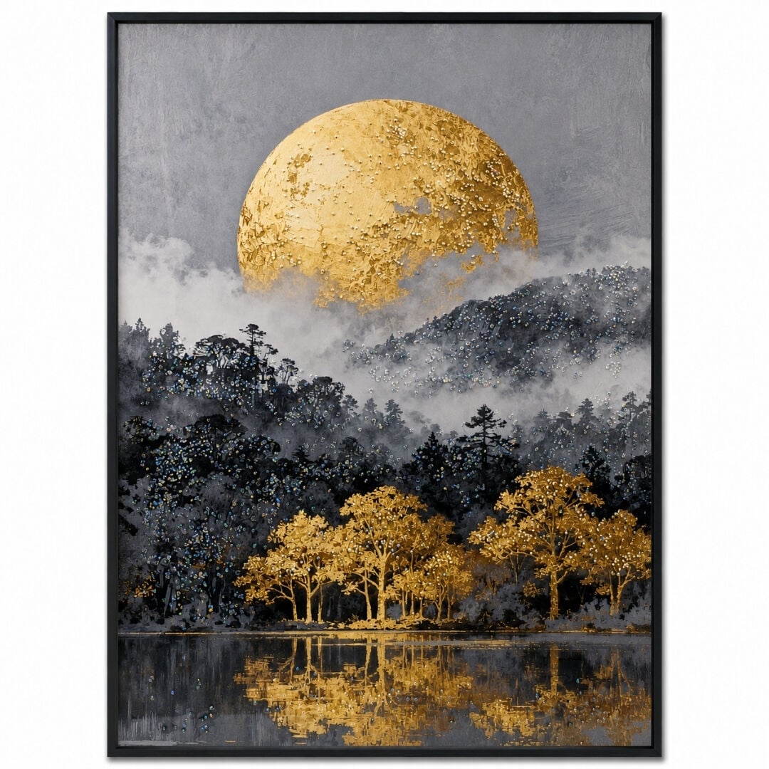 Epoksi Manzara Tablo 85x125cm