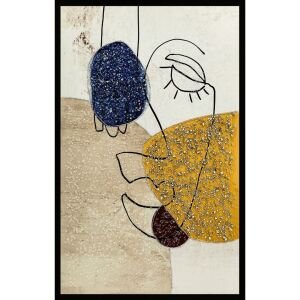 Epoksi Soyut Tablo 75x115cm