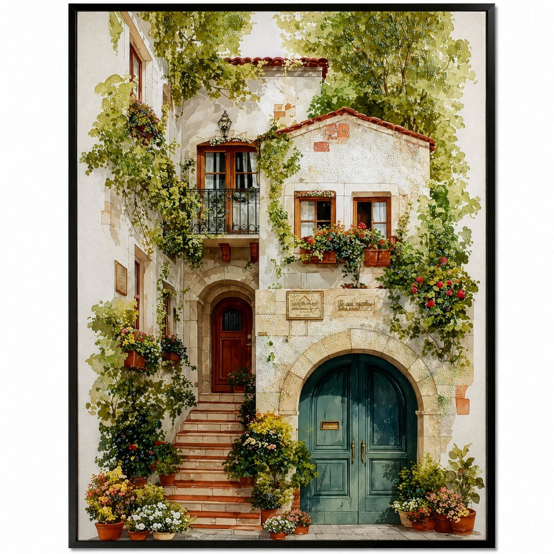 Epoksi Sokak Tablo 85x125cm