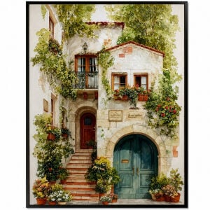 Epoksi Sokak Tablo 85x125cm