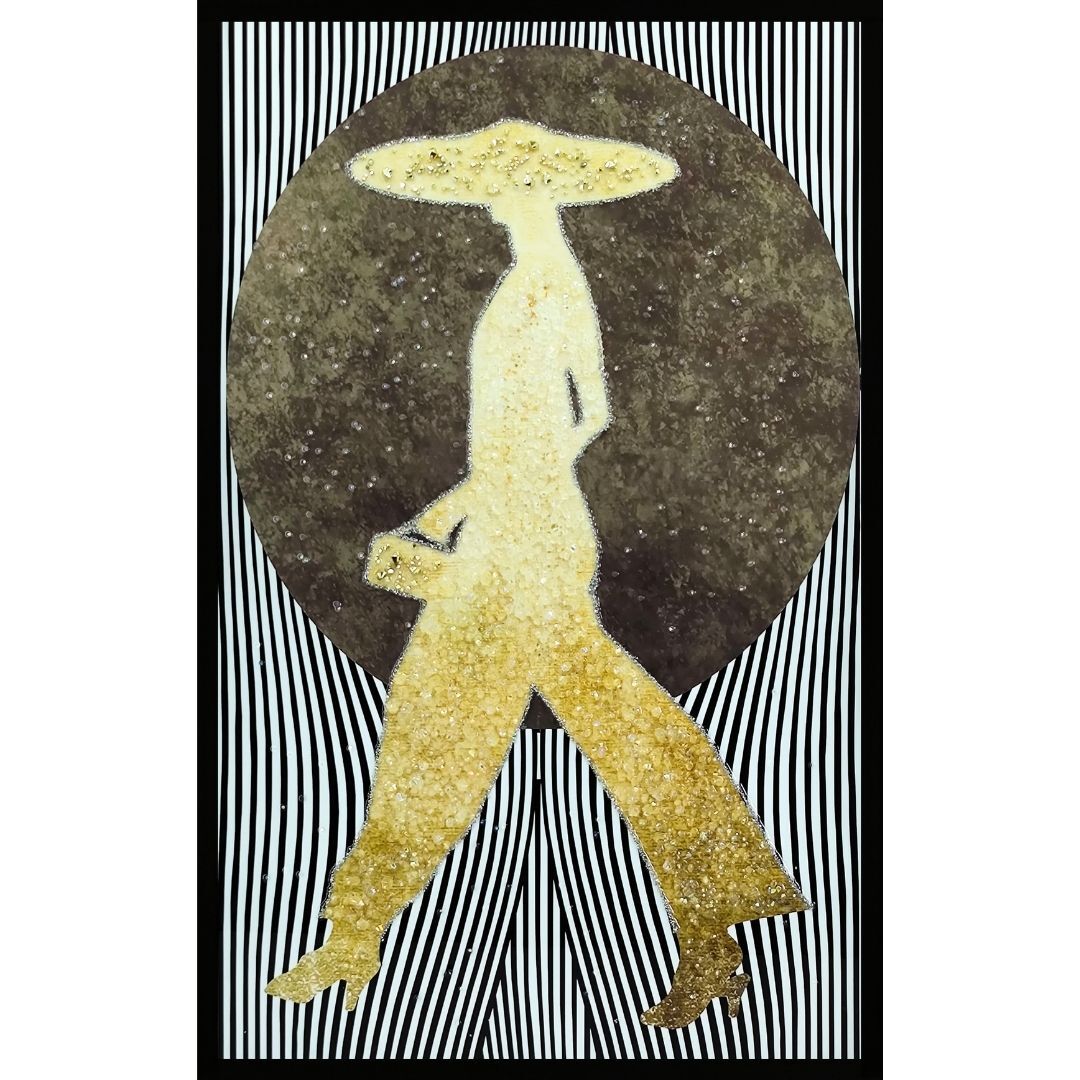 Epoksi Soyut Tablo 75x115cm