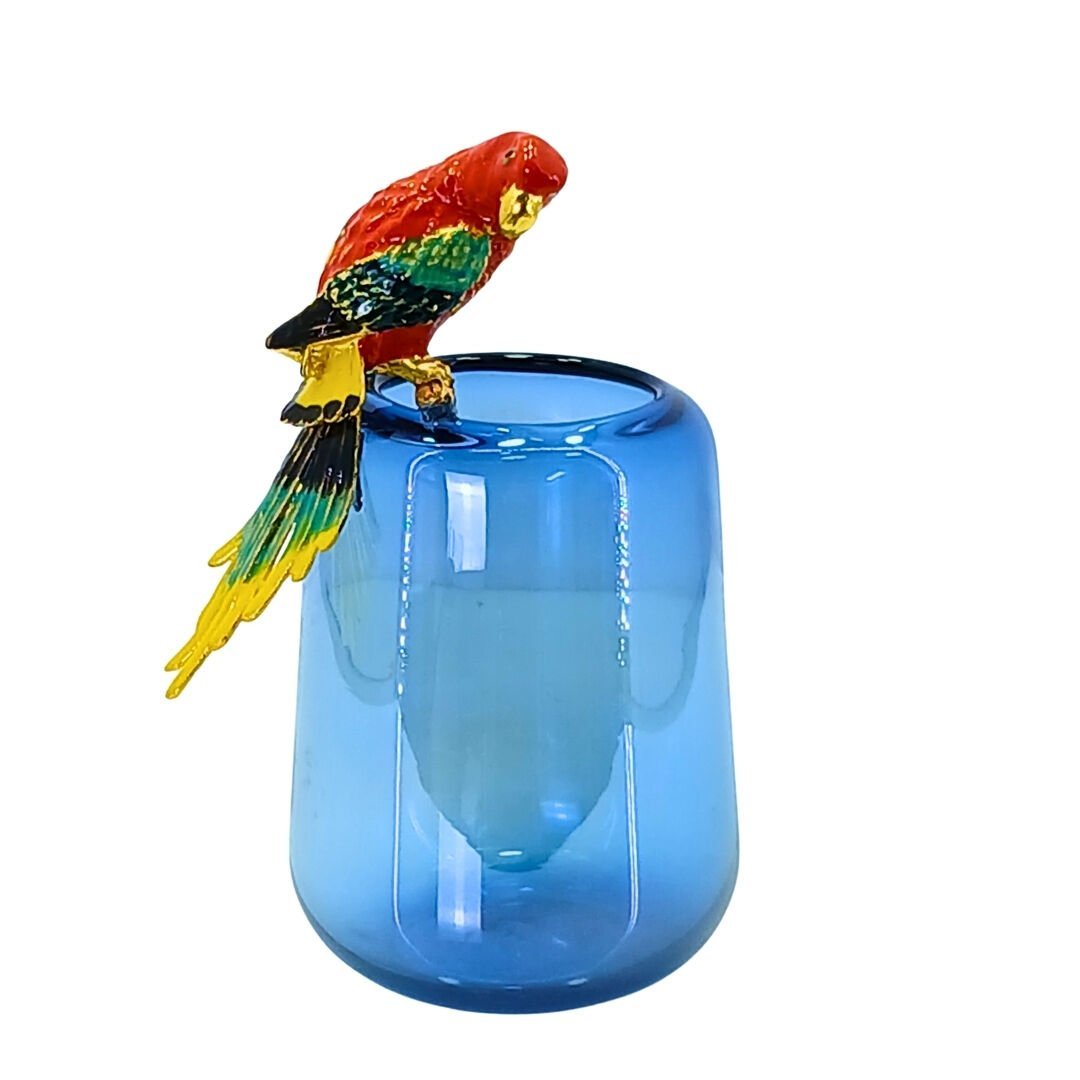 Papağanlı Vazo 15x27cm