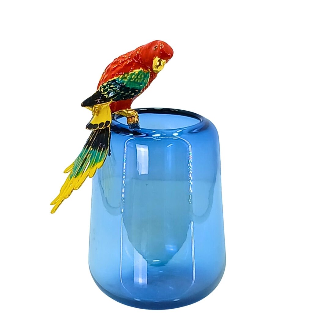 Papağanlı Vazo 15x27cm