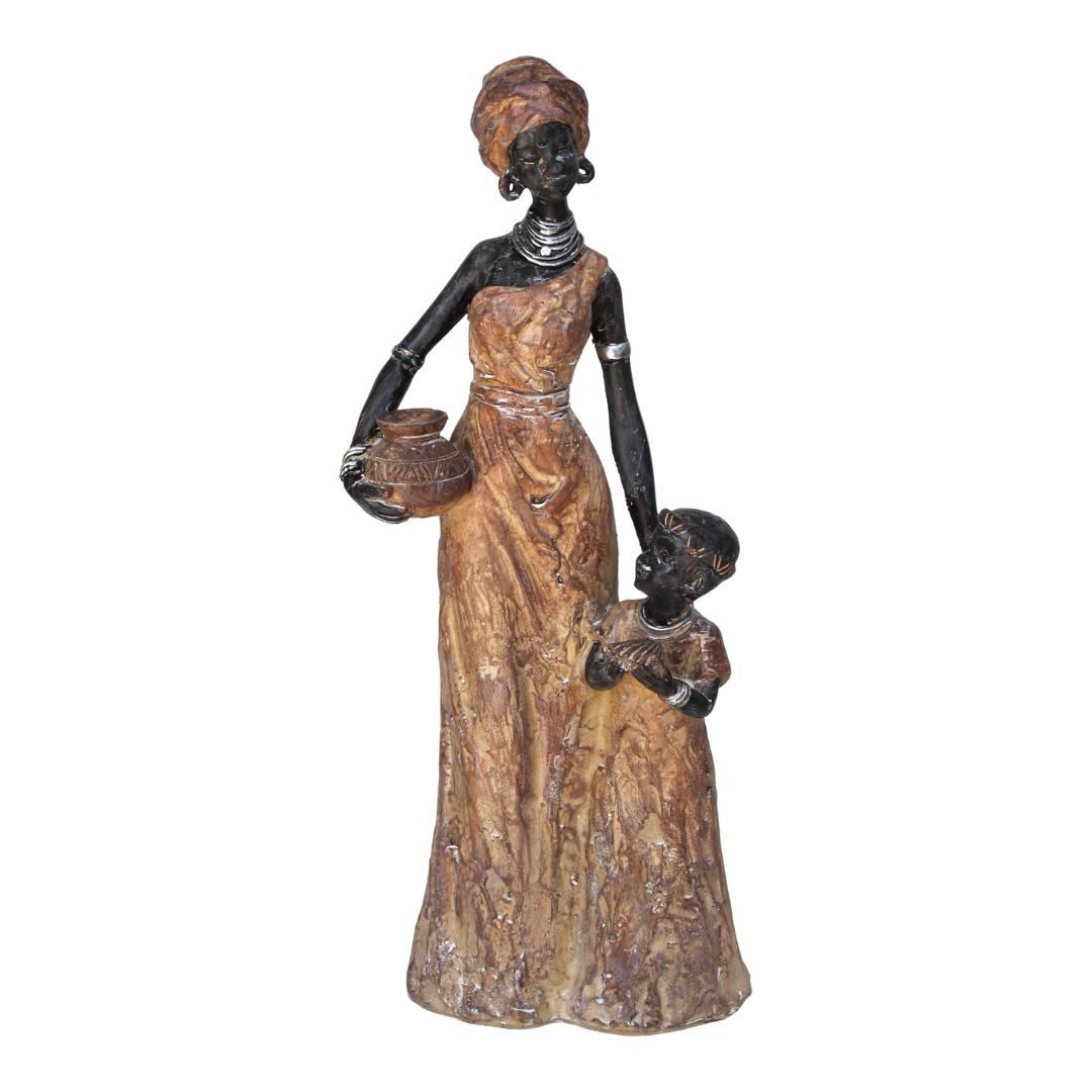 Afrikalı Kadın 14x34cm