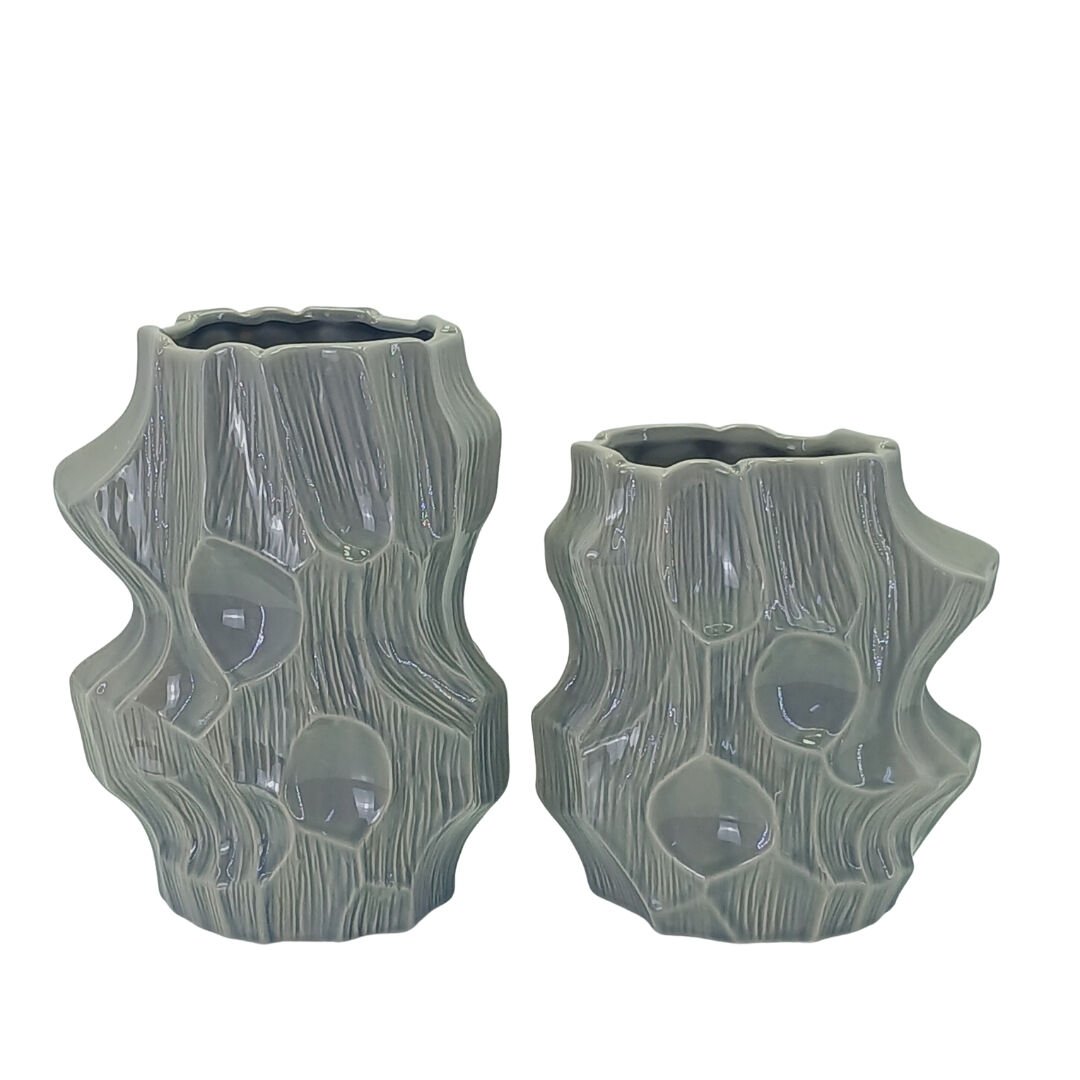 2li Set Seramik Vazo 19x26cm