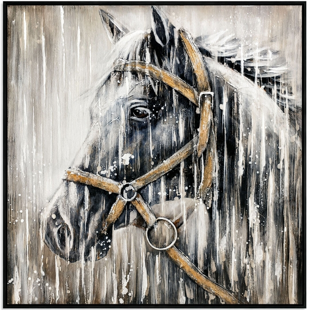 Horse Tuval Tablo 100x100cm
