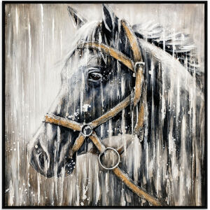 Horse Tuval Tablo 100x100cm