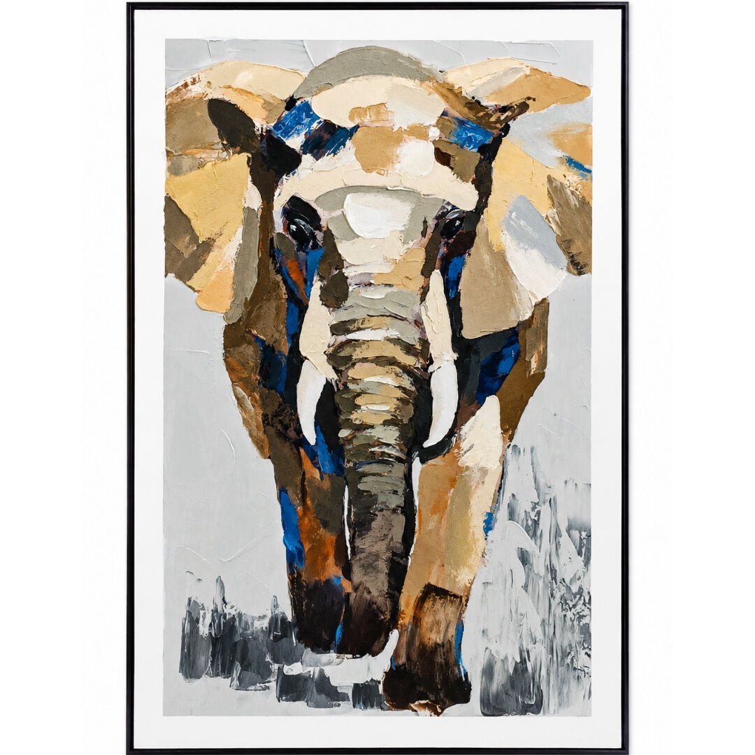 Elephant Tuval Tablo 80x120cm