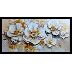 Epoksi Nilüfer Tablo 75x145cm