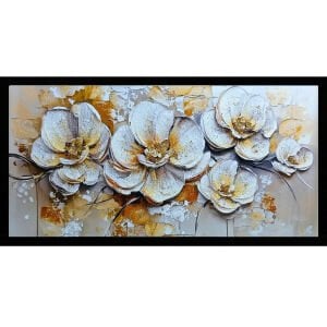 Epoksi Nilüfer Tablo 75x145cm