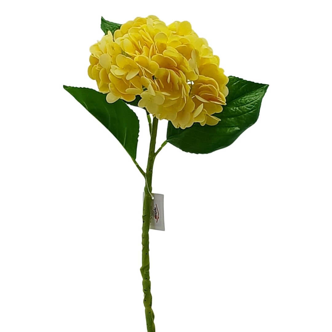 Ortanca Çiçek Sarı 50cm