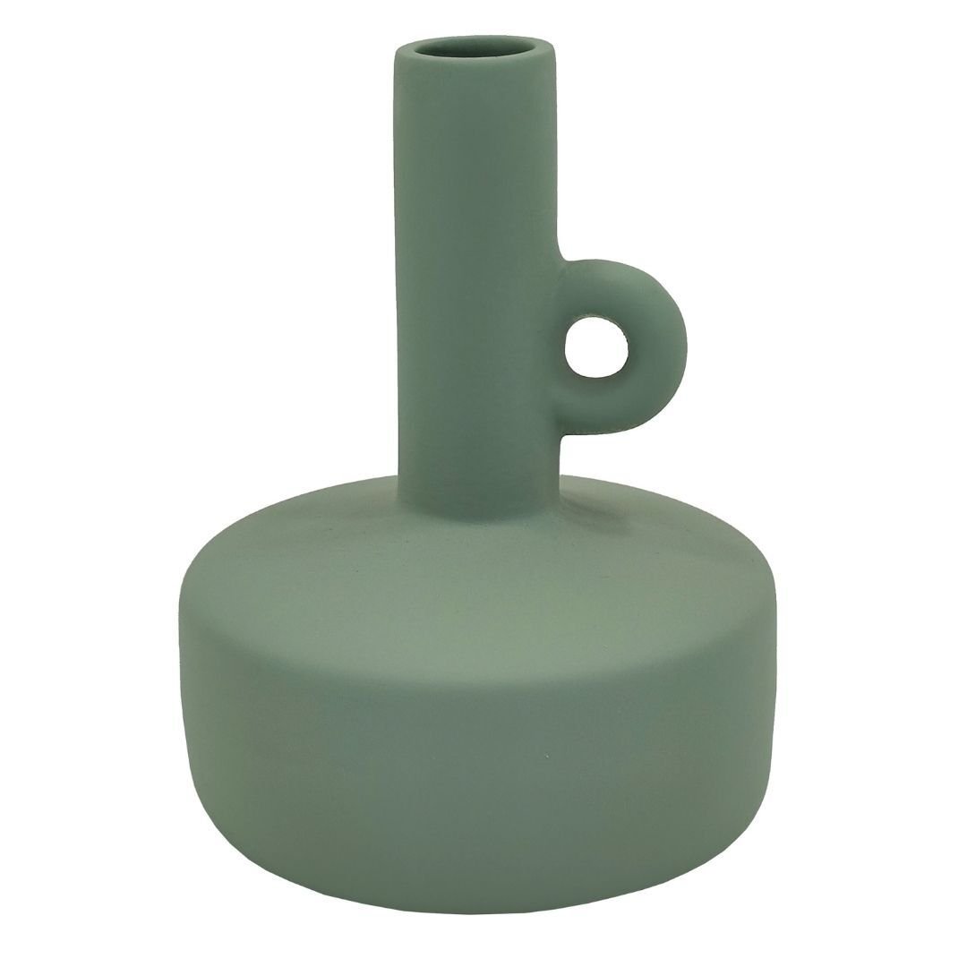 Dekor Testi Vazo 15x20cm Yeşil