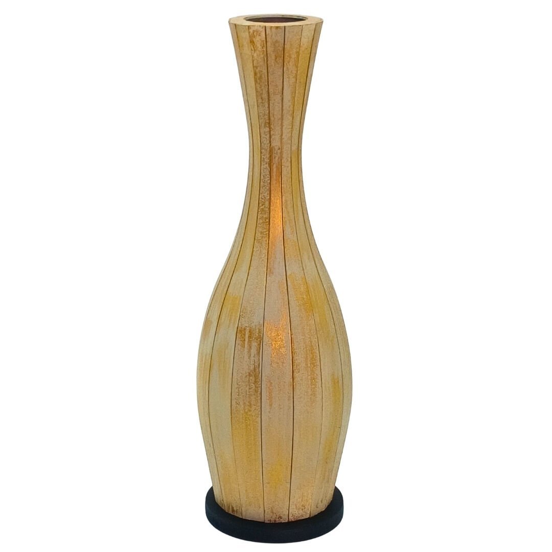 Çizgili Vazo 19x57cm