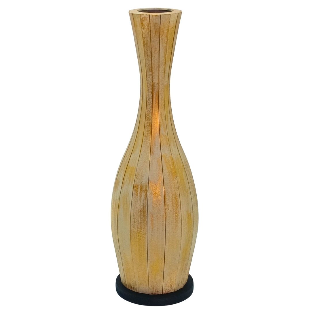 Çizgili Vazo 19x57cm