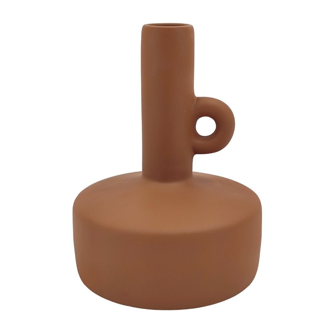 Dekor Testi Vazo 15x20cm Kiremit