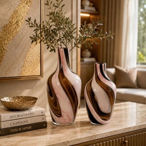 2li Set Just Cam Vazo 19x45cm