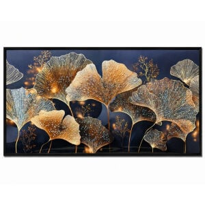 Epoksi Ginkgo Yaprak Tablo 75x145cm