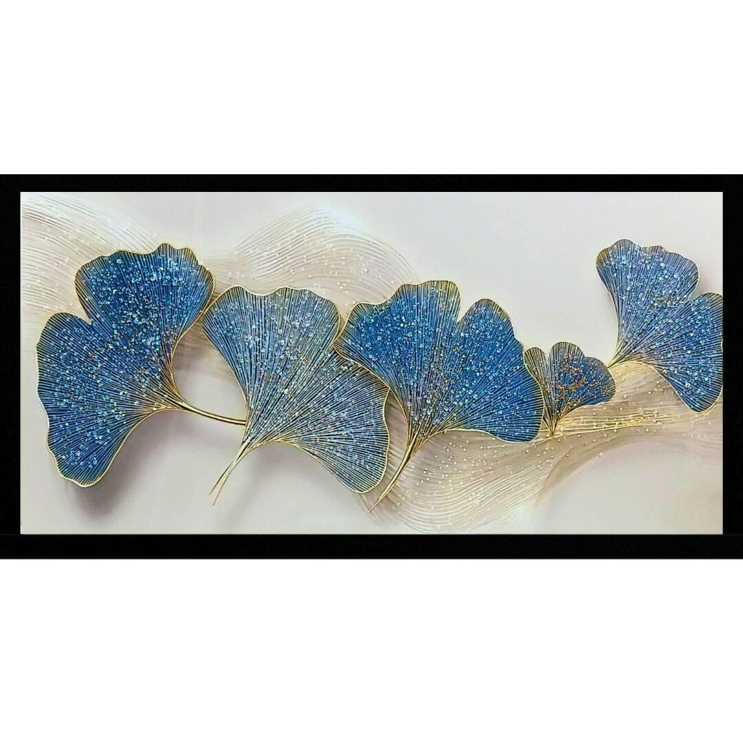 Epoksi Ginkgo Yaprak Tablo 75x145cm