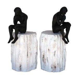 2li Set Düşünen Adamlar 11x23cm