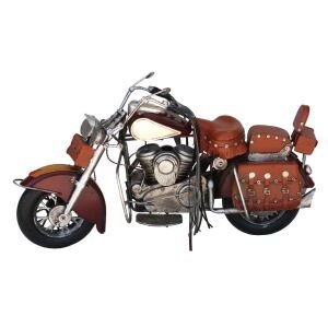 Retro Metal Motosiklet 22x40cm