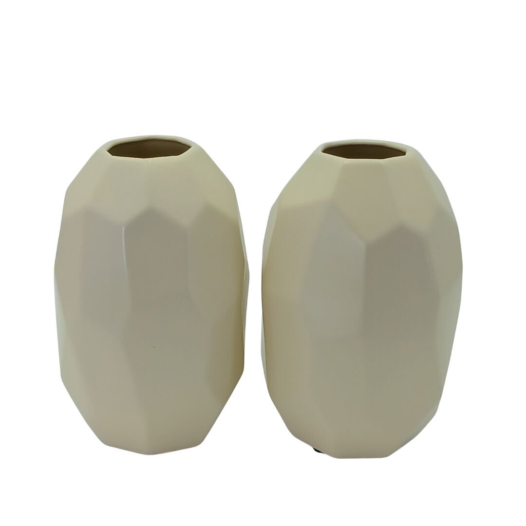 2li Set Seramik Vazo 14x23cm