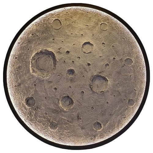 Ledli Kabartma Ay 90cm