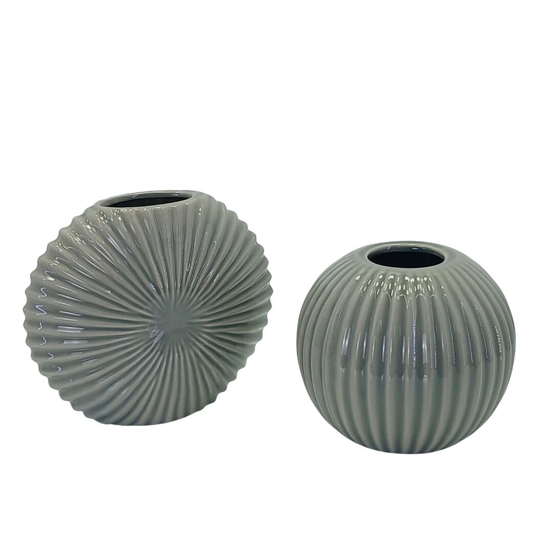 2li Set Seramik Vazo 18x20cm