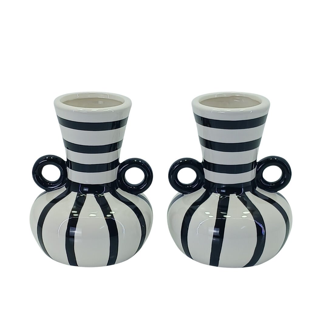 2li Set Seramik Vazo 16x20cm