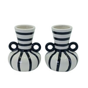 2li Set Seramik Vazo 16x20cm