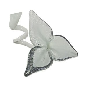 Cam Çiçek Obje 16x13cm