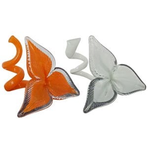 Cam Çiçek Obje 16x13cm