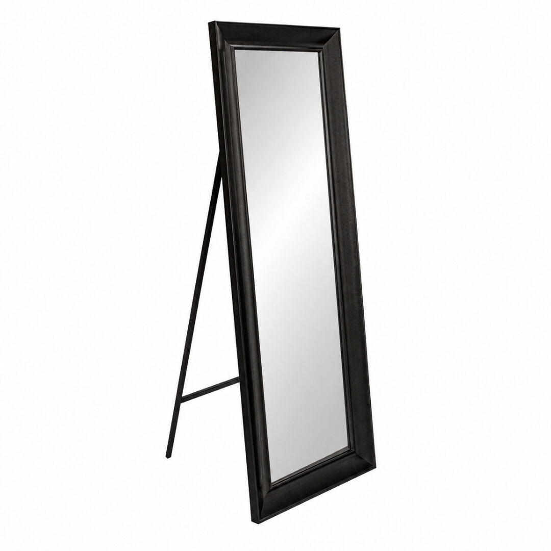 Siyah Ayaklı Boy Aynası 55x145cm
