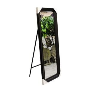 Siyah Ayaklı Boy Aynası 55x145cm