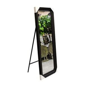 Siyah Ayaklı Boy Aynası 55x145cm